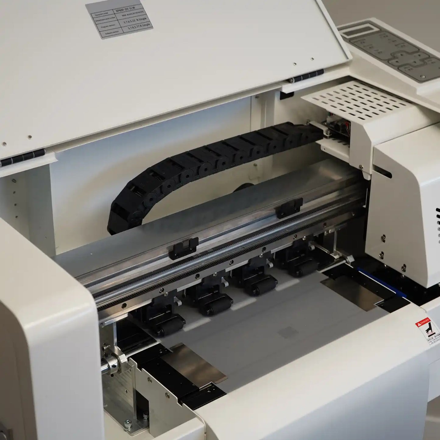 DTF Printer 300 mm wide - incl. heat press.