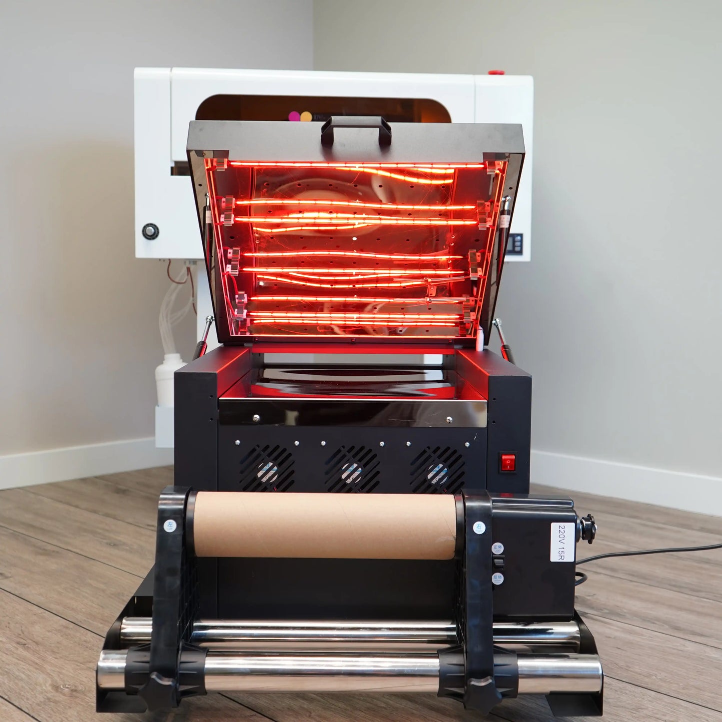 DTF Printer 600 mm wide - incl. heat press.