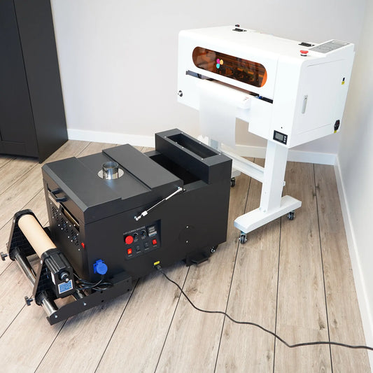 DTF Printer 600 mm wide - incl. heat press.