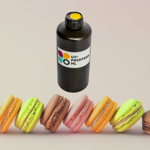 1 Fles eetbare UV-inkt voor UV-printer (C M Y K)