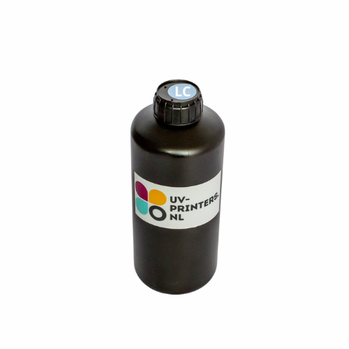 1 Fles (1000ml) UV-inkt voor UV-printer (C M Y K of W)