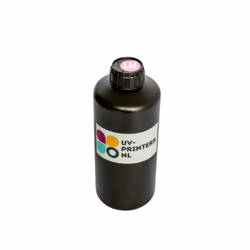 1 Fles (1000ml) UV-inkt voor UV-printer (C M Y K of W)