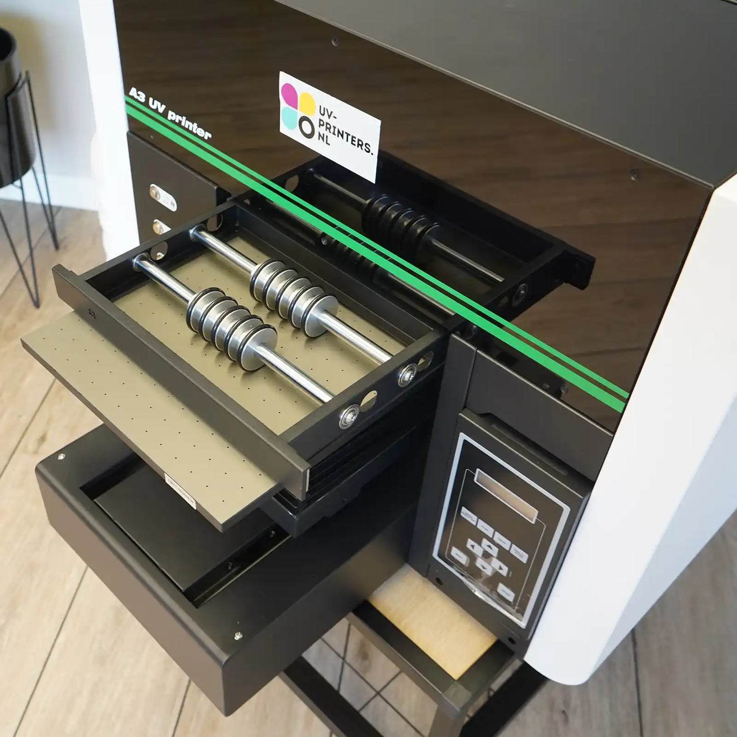 Rotary system UV printer