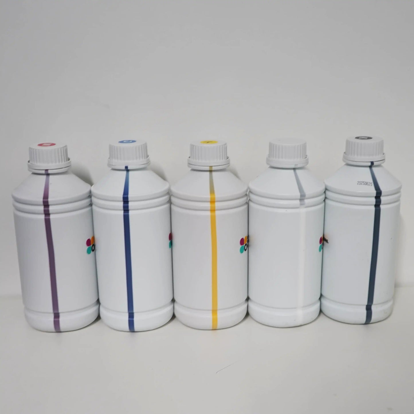 1 set (5x 1000ml) DTF ink for DTF UV printer (CMYK and W)