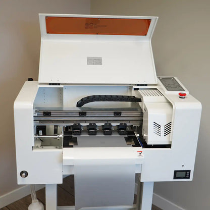 DTF Printer 300 mm wide - incl. heat press.