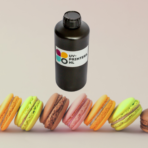 1 Fles eetbare UV-inkt voor UV-printer (C M Y K)
