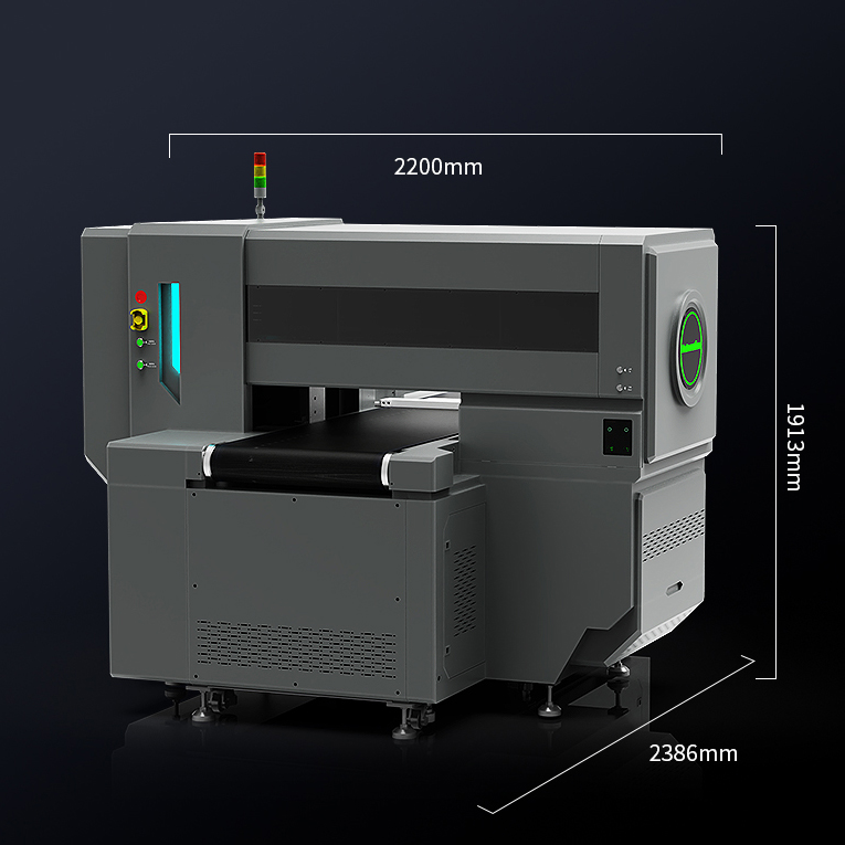Uv-lopende band voedselprinter 60 cm breed