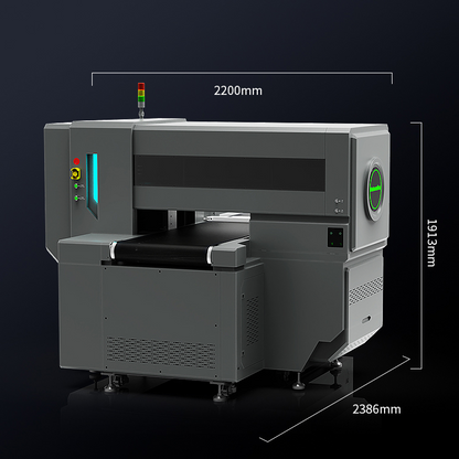 Uv-lopende band voedselprinter 60 cm breed