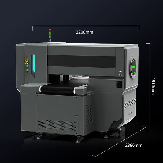 Uv-lopende band voedselprinter 60 cm breed