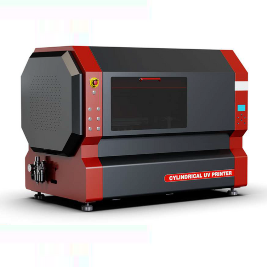 Hogesnelheids Uv-rotatie printer cilindervormen.