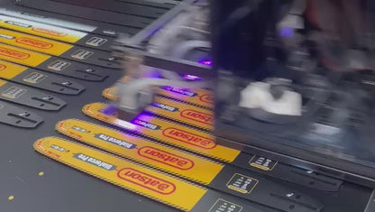 UV-lopende band printer 120 cm breed